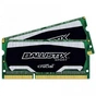Модуль пам'яті для ноутбука SoDIMM DDR3L 8GB (2x4GB) 1866 MHz BallistiX Sport Micron (BLS4G3N18AES4 / BLS2K4G3N18AES4) - зменшене зображення 1