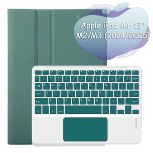 Чохол до планшета BeCover Keyboard+TouchPad Apple iPad Air 13" M2/M3 (2024/2025) Dark Green (712603) зображення 1