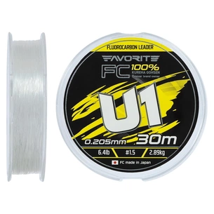 Флюорокарбон Favorite U1 FC 30m 1.5/0.205mm 6.4lb/2.89kg (1693.12.10) зображення 1
