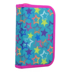 Пенал Yes Stars одинарний з двома клапанами (531695) зображення 1