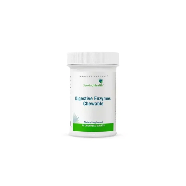 Вітамінно-мінеральний комплекс Seeking Health Травні ферменти, Digestive Enzymes, 60 жувальних та (SKH-52184) - изображение 1