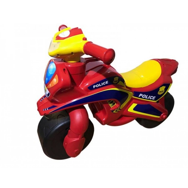 Біговел Active Baby Police музичний червоно-жовтий (0139-0156М) - зображення 1