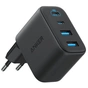 Зарядний пристрій Anker 2xUSB-C + 2xUSB 50W black (A121EG11) - зменшене зображення 1