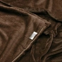 Плед ARDESTO Flannel 160х200см, 100% поліестер, коричневий (ART0217SB) - зменшене зображення 3
