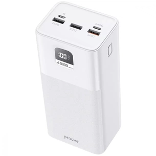 Універсальна мобільна батарея Proove Giant 100W 40000mAh White (PBGI99320002) изображение 1