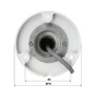 Камера відеоспостереження Hikvision DS-2CE17D0T-IT3F(C)(2.8) - зменшене зображення 4