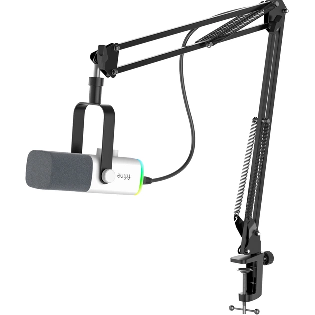 Микрофон Fifine AM8TW USB/XLR White (AM8TW) - изображение 3