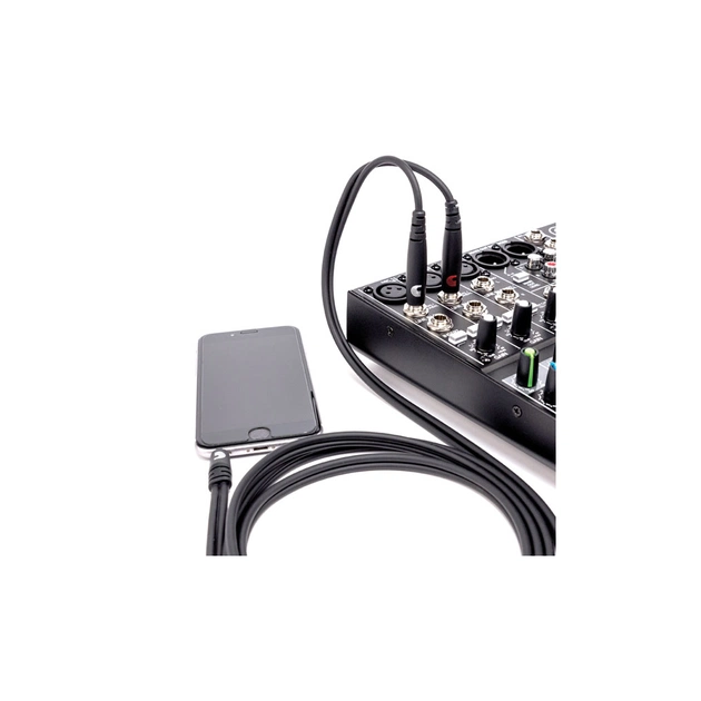 Інсертний кабель D'Addario Custom Series 1/8" to Dual 1/4" Audio Cable (1.8m) (PW-MPTS-06) - picture 3