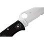 Ніж Spyderco Endela Thin Blue Line Serrator (C243FPSBKBL) - зменшене зображення 4