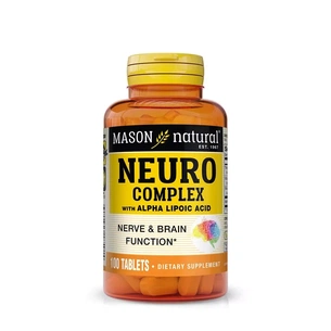 Вітамінно-мінеральний комплекс Mason Natural Нейрокомплекс з альфа-ліпоєвою кислотою, Neuro Complex with Alpha (MAV18591) зображення 1