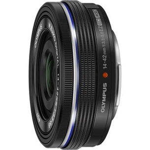 Об'єктив Olympus EZ-M1442-EZ 14-42mm pancake Black (V314070BE000) зображення 1