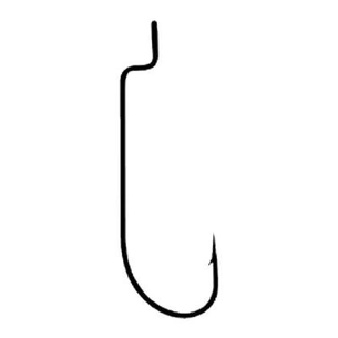 Гачок Lineaeffe KAPTURA Oshaughnessy Worm №5/0 bl.niсkel 6шт. (7953500/5) зображення 1