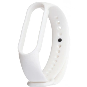 Ремінець до фітнес браслета Armorstandart для Xiaomi Mi Band 5 White (ARM56998) зображення 1