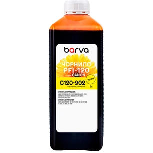 Чорнило Barva Canon PFI-120/710 1л Y pigmented (C120-902) зображення 1