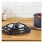 Кришка для посуду Tefal Ingenio, набір 3 шт, скло, пластик, чорний (L9849053) - зменшене зображення 3