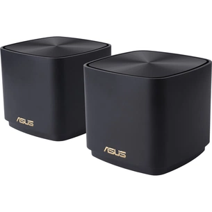 Точка доступу Wi-Fi ASUS XD4 Plus 2pk Black (90IG07M0-MO3C30) зображення 1
