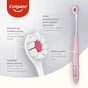 Зубна щітка Colgate 3D Density м'яка Помаранчева (2172000000032) - зменшене зображення 3