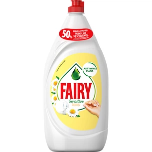Засіб для ручного миття посуду Fairy Ніжні руки Ромашка і Вітамін Е 1.35 л (8001090622129) зображення 1