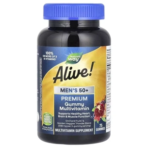 Мультивітамін Nature's Way Мультивітаміни преміум для чоловіків 50+, смак апельсин, ві (NWY-15898) зображення 1
