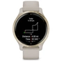 Смарт-годинник Garmin Venu 2S, Tundra + Champagne (010-02429-11) - зменшене зображення 7