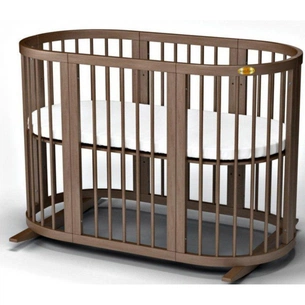 Ліжечко Ingvart SMART BED ROUND шоколад (1721361) зображення 1