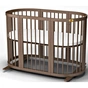 Ліжечко Ingvart SMART BED ROUND шоколад (1721361) - зменшене зображення 1