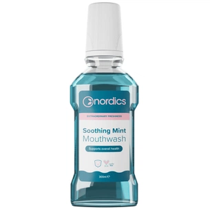 Ополіскувач для порожнини рота Nordics Soothing Mint Освіжаючий 300 мл (3800500324562) зображення 1