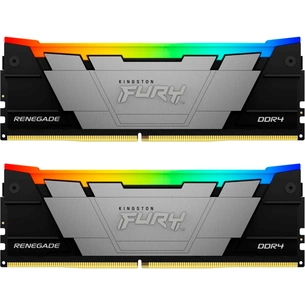 Модуль пам'яті для комп'ютера DDR4 64GB (2x32GB) 3200 MHz FURYRenegadeRGB Kingston Fury (ex.HyperX) (KF432C16RB2AK2/64) зображення 1