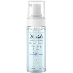 Пінка для вмивання Dr. Sea Hydrobooster Cleansing Foam З комплексом NeoGlow та гіалуроном 150 мл (7293720020844) зображення 1