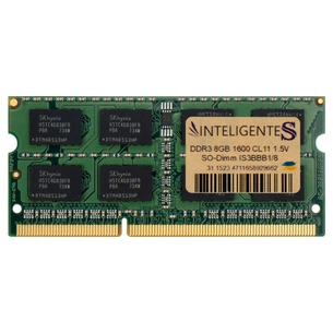 Модуль пам'яті для ноутбука SoDIMM DDR3 8GB 1600 MHz INTELIGENTES (IS3BBB1/8) зображення 1