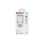 Зарядний пристрій XO 1xUSB QC3.0 18W + 2xUSB 2.4A + cable USB-C white (L72-TC-WH) - зменшене зображення 9