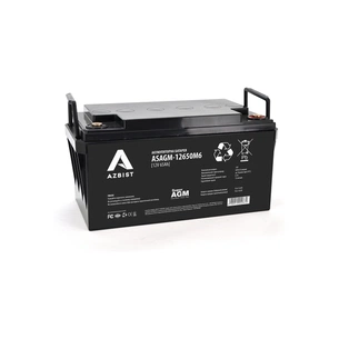 Батарея до ДБЖ AZBIST 12V 65 Ah Super AGM (ASAGM-12650M6) зображення 1