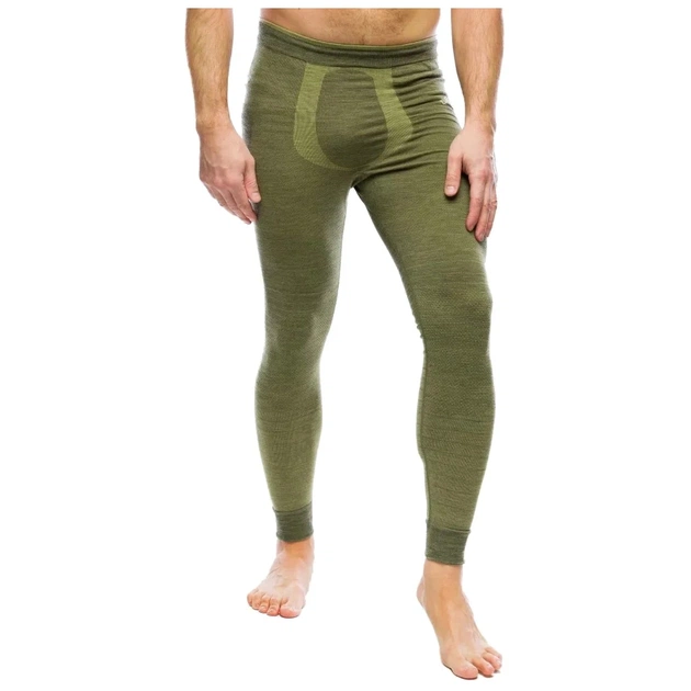 Термоштани Ortovox 230 Competition Long Pants Mns wild herbs - M - оливковий (025.001.1039) - изображение 1