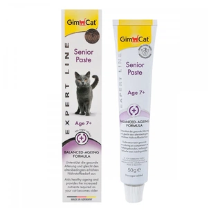 Паста для тварин GimCat Expert Line Senior для старіючих котів старше 7 років паста 50 г (4002064921136) зображення 1