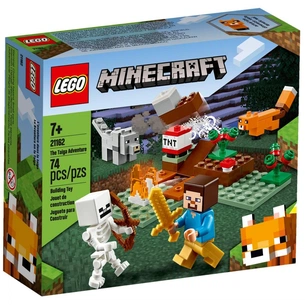 Конструктор LEGO Minecraft Пригода в тайзі 74 деталі (21162) зображення 1