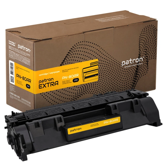 Картридж Patron HP LJPro400 M401/Pro400MFP M425/CF280A Extra (PN-80AR) - изображение 1