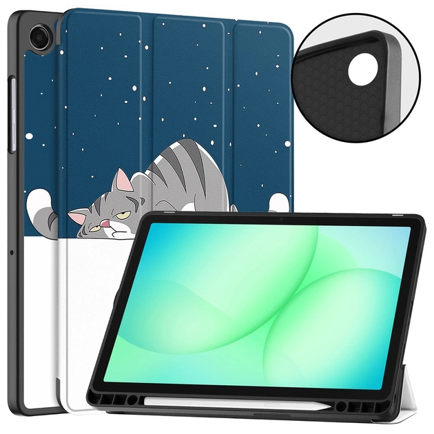 Чохол до планшета BeCover Flexible TPU Mate Samsung Galaxy Tab A11 SM-X133/X135 8.7" Good Night (715591) - зображення 1