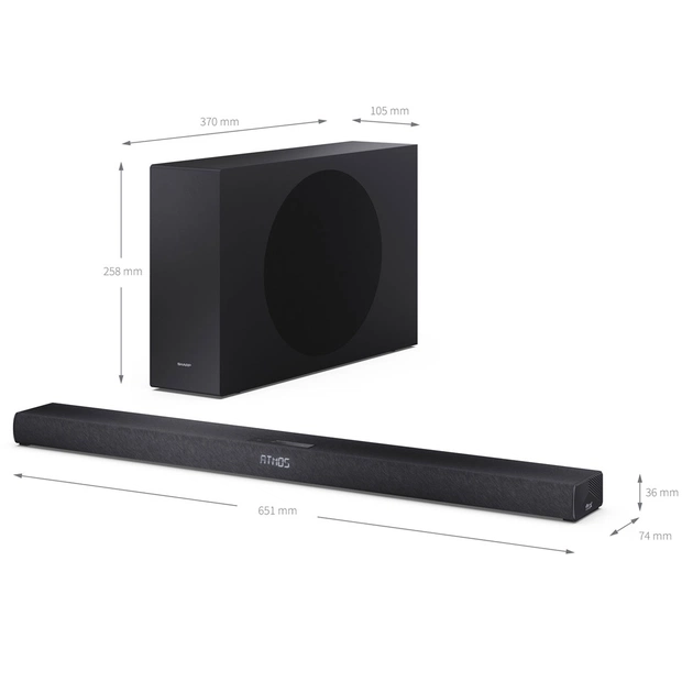 Саундбар Sharp HT-SBW320 - picture 10