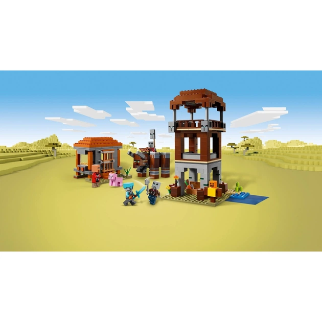 Конструктор LEGO Minecraft Аванпост розбійників та спустошувач (21278) - picture 12