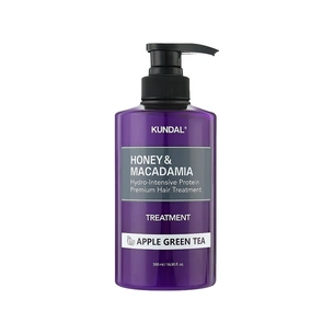 Маска для волосся Kundal Honey & Macadamia Protein Hair Treatment Apple Green Tea 500 мл (8809693255627) зображення 1