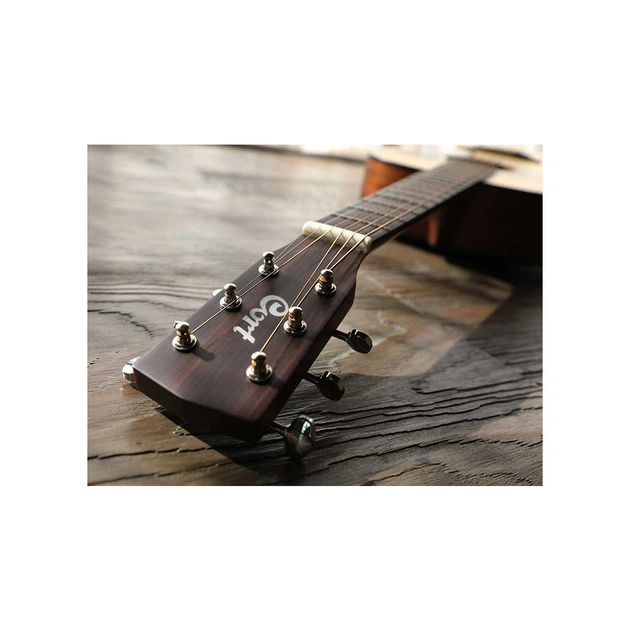 Гітара електроакустична Cort Little CJ Blackwood (Open Pore Light Burst) - зображення 5