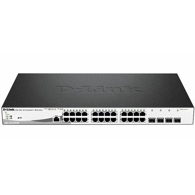 Комутатор мережевий D-Link DGS-1210-28P/ME - зображення 1