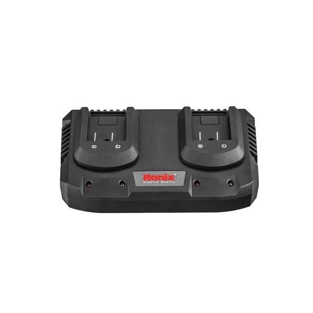 Зарядний пристрій для акумуляторів інструменту Ronix 20В, 2.2А x 2 (8994) - picture 2