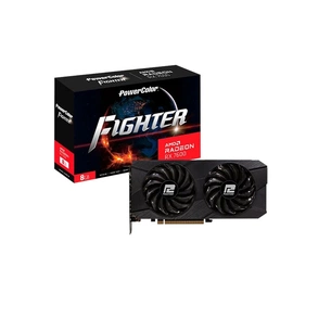 Відеокарта AMD Radeon RX 7600 8GB GDDR6 Fighter V2 PowerColor (RX 7600 8G-F/V2) зображення 1