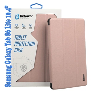 Чохол до планшета BeCover Soft Edge Pencil Mount Samsung Galaxy Tab S6 Lite 10.4 P610/P613/P615/P619 Rose Gold (708355) зображення 1