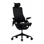 Офісне крісло GT Racer B-6314 Black (B-6314 Fabric Black/Black) - зменшене зображення 1