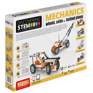 Конструктор Engino Stem Механика Колеса, оси и наклонные плоскости (STEM02) зображення 1