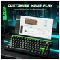 Клавиатура Attack Shark R85 HE RGB USB-C UA Black/Green (R85HEGRN_AS) - уменьшенное изображение 3