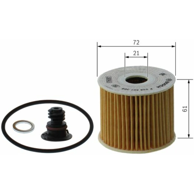 Фільтр масляний Bosch F026407308 - picture 5