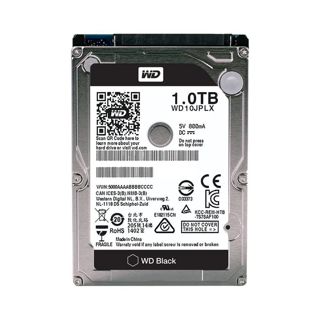 Жорсткий диск для ноутбука 2.5" 1TB WD (WD10JPLX) - изображение 1